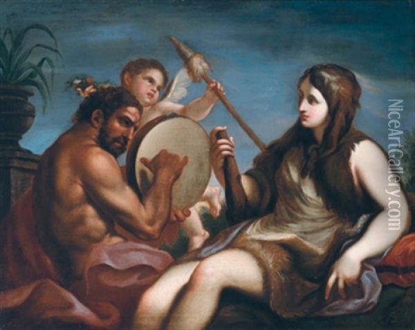 Mythologische Szene Oil Painting -  Guercino