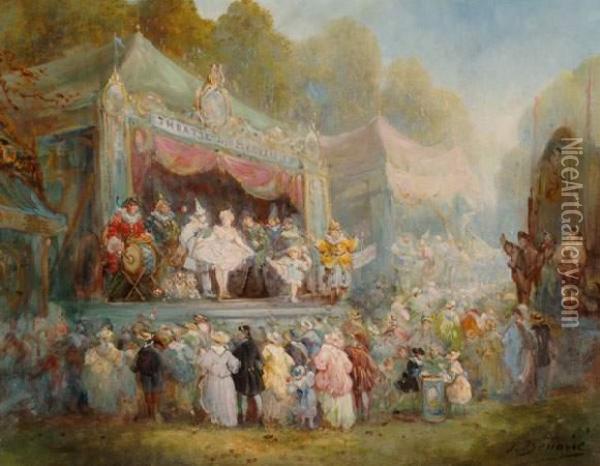 Le Theatre Des Merveilles Oil Painting - Jean, Paul Denarie Sorlain