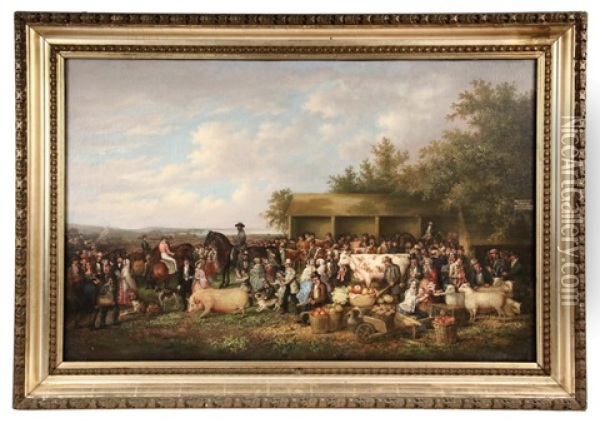 Southern Fair Oil Painting - William Garl Brown