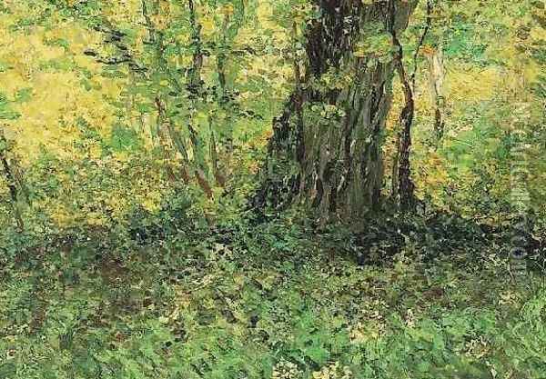 Undergrowth II Oil Painting - Vincent Van Gogh