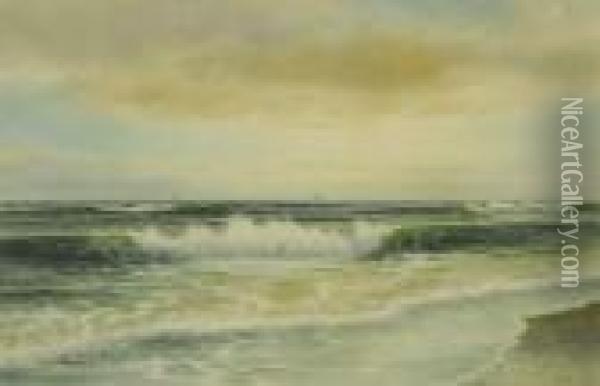 Luminous Seascape Oil Painting - George Howell Gay