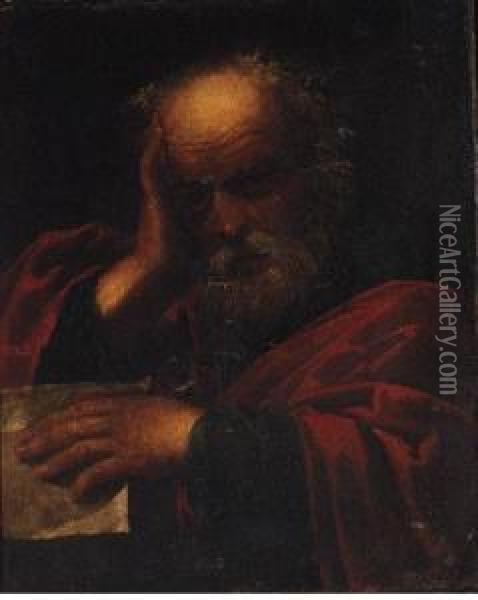 Saint Paul Oil Painting - Pietro Della Vecchio