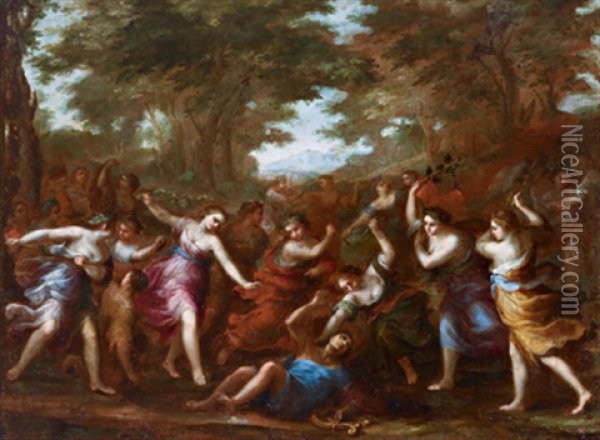 Der Tod Des Orpheus Oil Painting - Pietro da Cortona