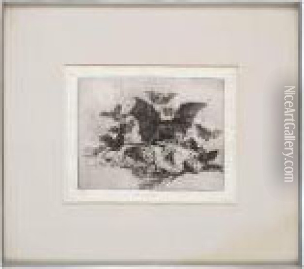 Estragos De La Guerra Oil Painting - Francisco De Goya y Lucientes