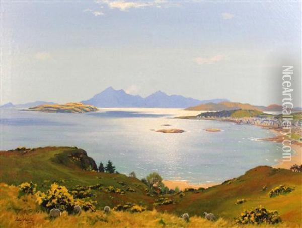 Afternoon Sunshine Oil Painting - Robert Houston