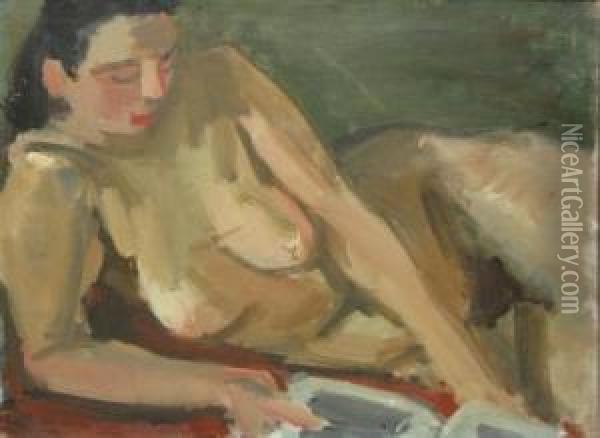 Nud Oil Painting - Arnold Max Wexler