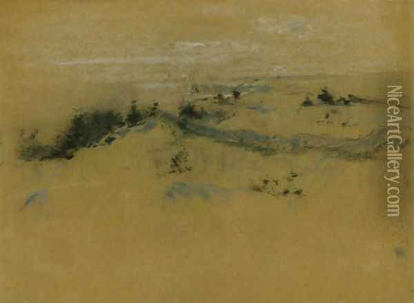 Landscape After 1890 Oil Painting - John Henry Twachtman