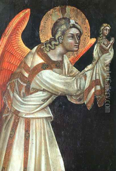 Angel 3 Oil Painting - Guariento di Arpo