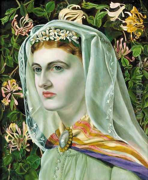 A Medieval beauty Oil Painting - Emma Sandys