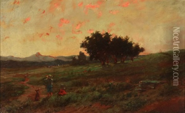 Lamoille Valley Oil Painting - Julian Scott