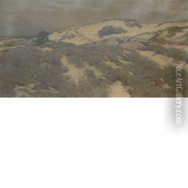 Sand Dunes Oil Painting - Ben Foster
