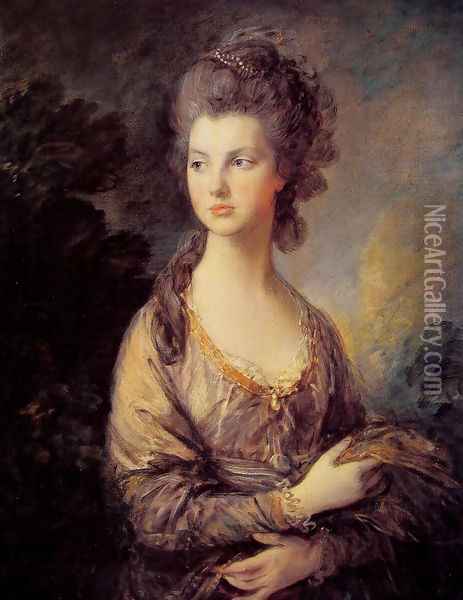 Mrs Graham I Oil Painting - Thomas Gainsborough