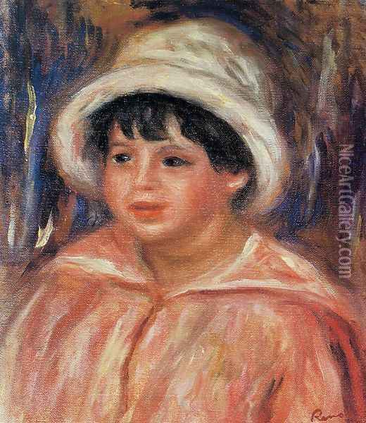 Claude Renoir Oil Painting - Pierre Auguste Renoir