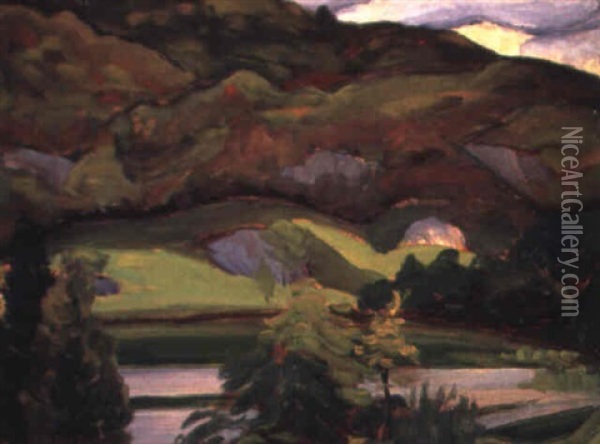 Early Autumn Oil Painting - James Edward Hervey MacDonald