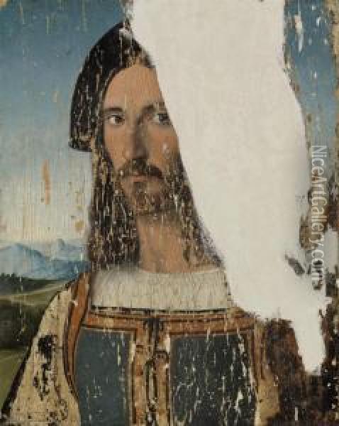 Portrait Of A Gentleman Oil Painting - Bartolomeo Veneto