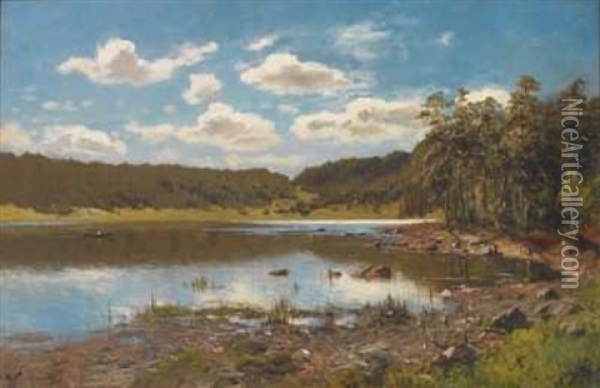 Sommerdag Oil Painting - Morten Mueller