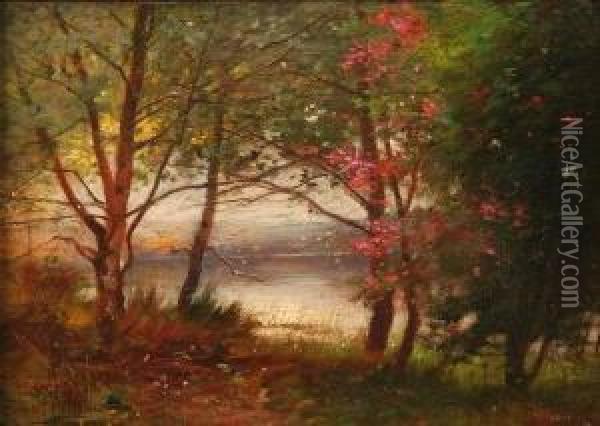 Summer Blossoms Oil Painting - Ernest Parton