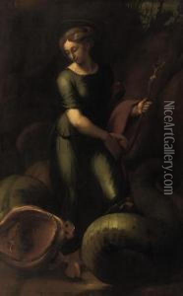 Saint Margaret Of Cortona Oil Painting - Jacob de Wit