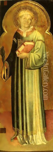 Saint Lawrence Oil Painting - Niccolo Di Pietro