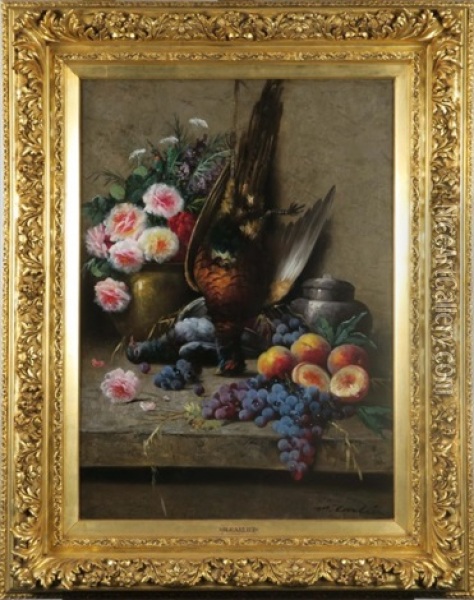 Nature Morte Oil Painting - Max Carlier