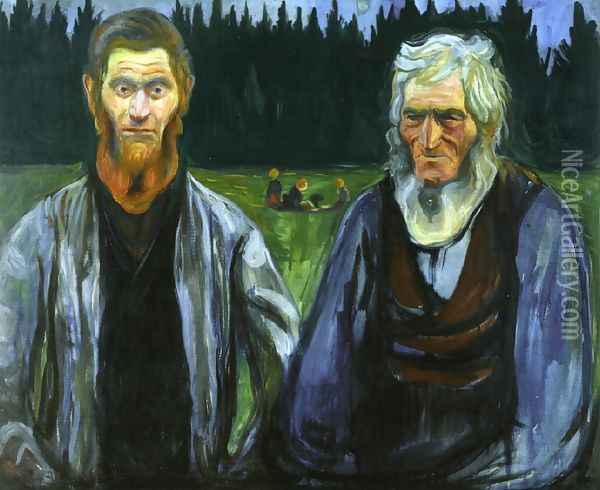 Generations Oil Painting - Edvard Munch