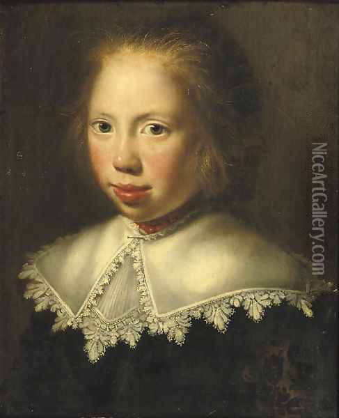 Portrait of a girl Oil Painting - Paulus Moreelse
