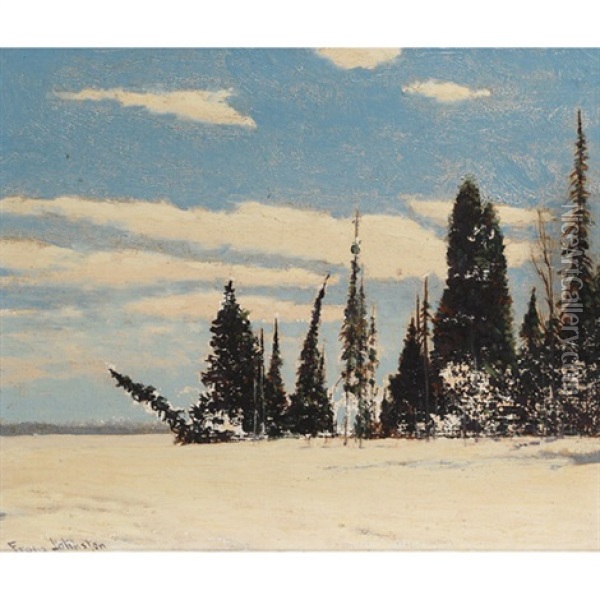 The Silent Land Oil Painting - Francis Hans Johnston