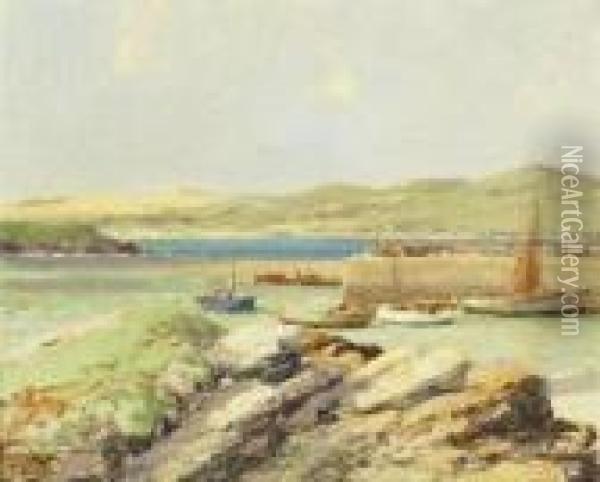 Dunfanaghy Harbour Oil Painting - James Humbert Craig