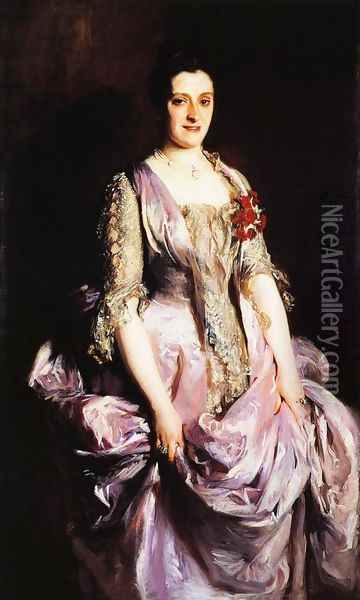Mrs. Benjamin Kissam Oil Painting - John Singer Sargent