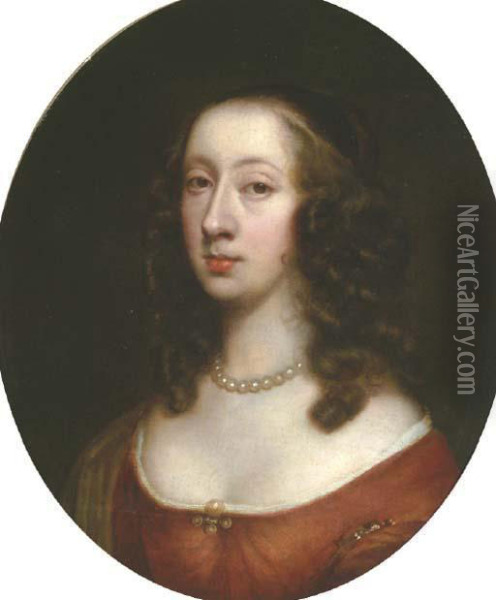 Portrait Of A Lady Oil Painting - Sir Peter Lely