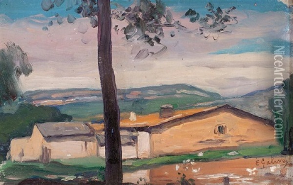 Vistas Rurales Oil Painting - Enrique Galwey