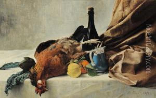 Nature Morte Oil Painting - Benedetto Musso