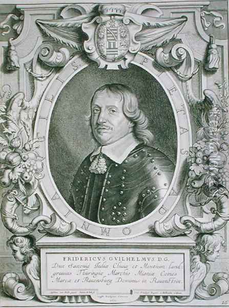 Frederick William Elector of Saxony Oil Painting - Anselmus van Hulle