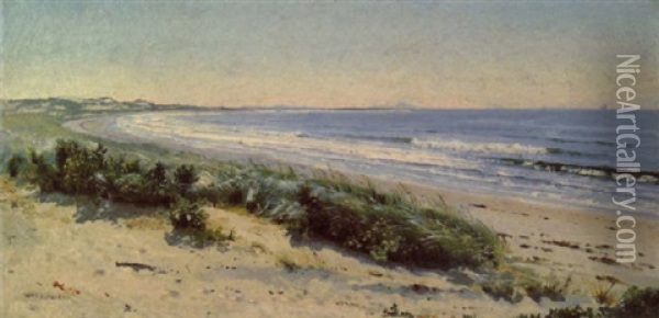 Morning On The Rhode Island Shore Oil Painting - William Trost Richards