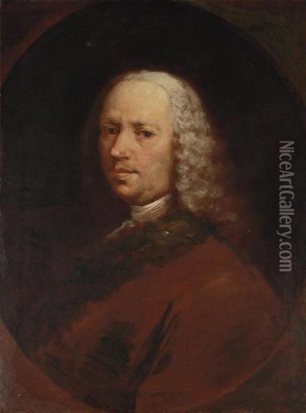 Portrait Of A Gentleman Oil Painting - Francesco Guardi