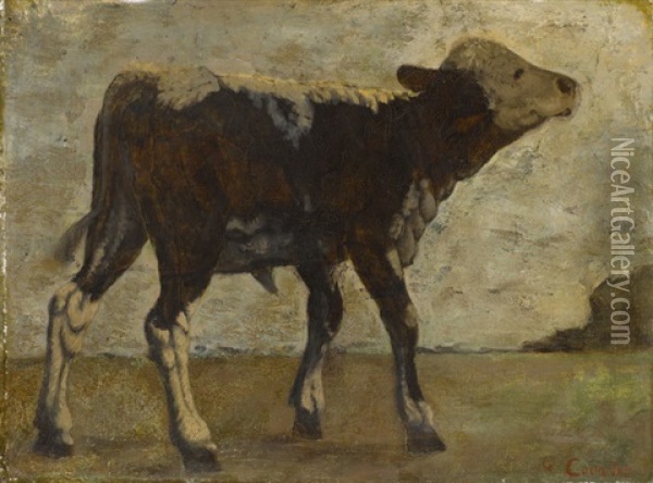 Kalb Oil Painting - Gustave Courbet