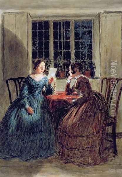 Scene by Candlelight Oil Painting - William Henry Hunt