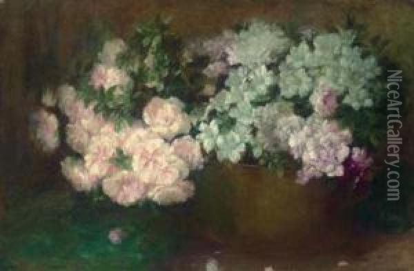 Floral Still Life Oil Painting - Walter Gay