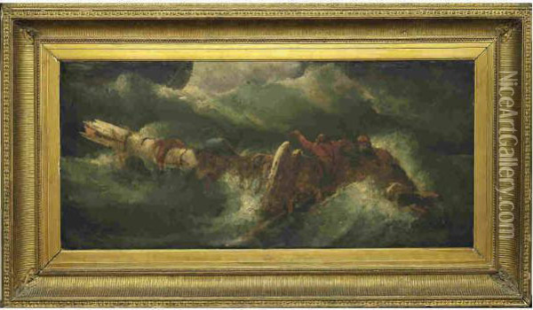 Shipwreck Oil Painting - Theodore Gericault