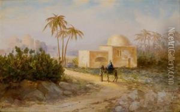 Rachel's Tomb Oil Painting - Samuel Lawson Booth