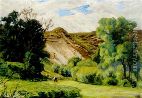 Sandras, Kivik 1932 Oil Painting - Prince (Napoleon Nicolaus) Eugen