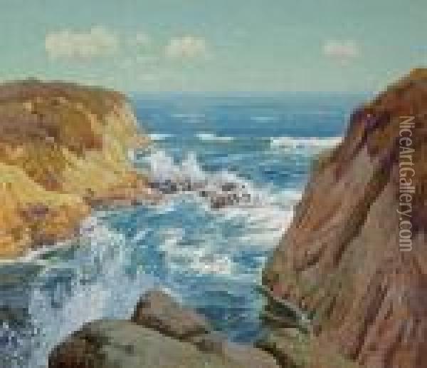 Point Loma Oil Painting - Maurice Braun