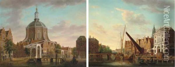 The Waag Oil Painting - Jan Ten Compe or Kompe