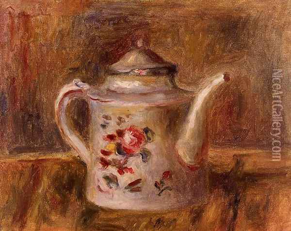 Watering Can Oil Painting - Pierre Auguste Renoir