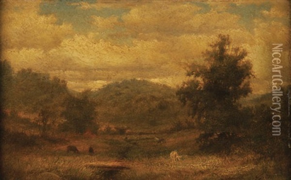 Hill And Vale Oil Painting - George Inness