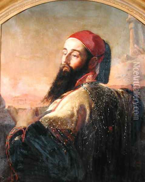 William Cowper Prime 1825-1905, 1857 Oil Painting - Fridolin Schlegel