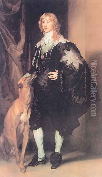 James Stuart Duke Of Lennox And Richmond Oil Painting - Sir Anthony Van Dyck