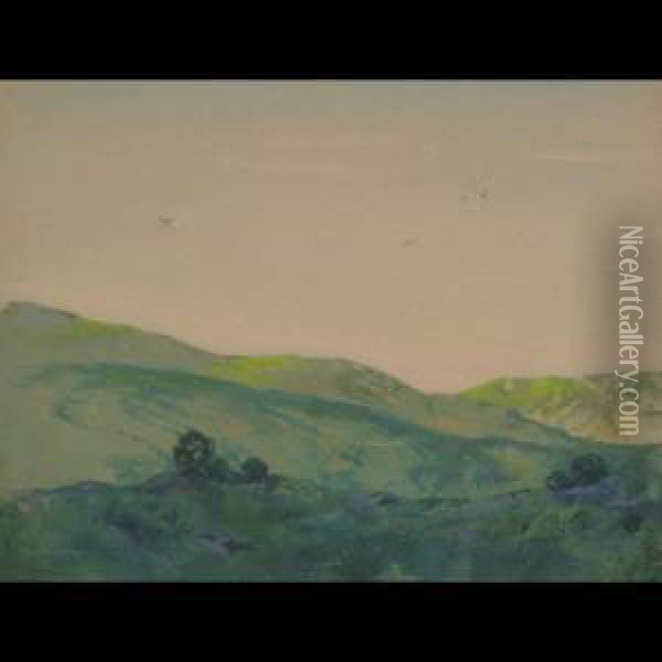 Five Landscapes Oil Painting - Wilson Henry Irvine