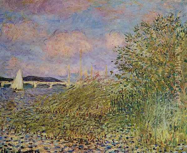 The Seine at Argenteuil 1 Oil Painting - Claude Oscar Monet