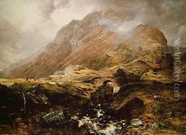 Glencoe 1847 Oil Painting - Horatio McCulloch